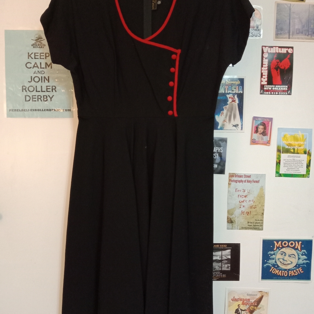 Stop Staring pinup dress size 18